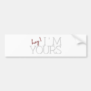 Hoi! Ik ben van jou, Valentijnsdag Bumpersticker
