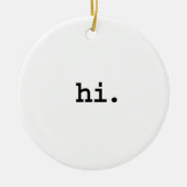 Hoi. Keramisch Ornament (Voorkant)