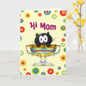 Hoi mam kaart (Gele Bloem)