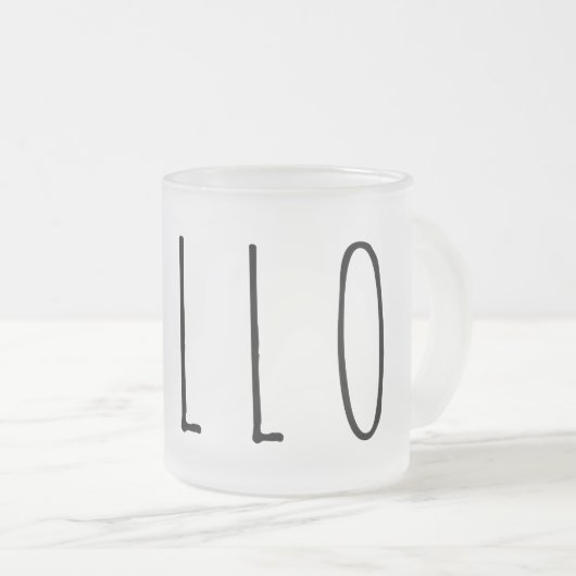 Hoi Matglas Koffiemok (Voorkant rechts)