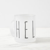 Hoi Matglas Koffiemok (Voorkant links)