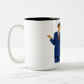 Hoi me vale madres! tweekleurige koffiemok (Links)