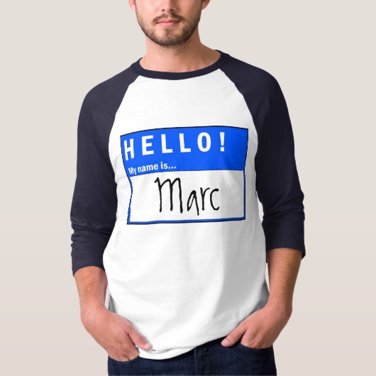 Hoi! Mijn naam is... Fun T-Shirt (Voorkant)