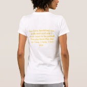 Hoi. Mijn naam is.....Mrs. Darcy T-shirt (Achterkant)