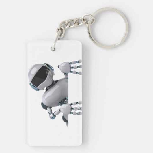 Hoi! Robot. Sleutelhanger (achterkant)