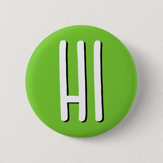 Hoi. Ronde Button 5,7 Cm (Voorkant)
