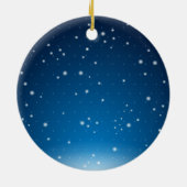 Hoi! Santa op het vliegtuig, sieraad Keramisch Ornament (Achterkant)