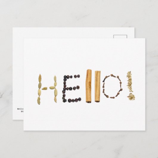 Hoi! Spice Briefkaart (Voorkant / Achterkant)