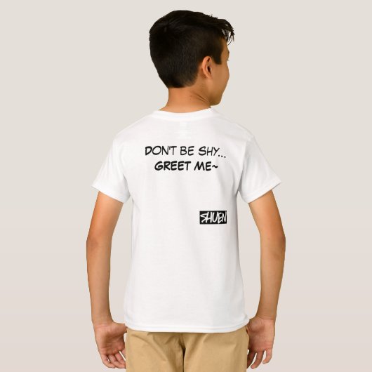 Hoi! T-shirt (Achterkant volledig)