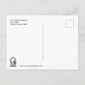 "Hoi!", van Brian Benson Briefkaart (Achterkant)