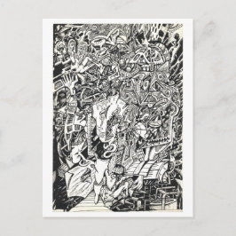 "Hoi!", van Brian Benson Briefkaart