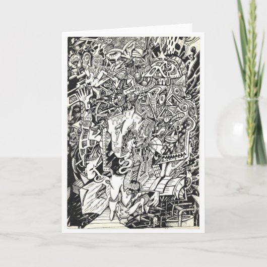 "Hoi!", van Brian Benson Kaart (Voorkant)