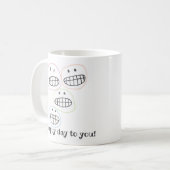 Hoi! Wenskaart Koffiemok (Voorkant links)