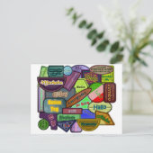 Hoi! Wereldwijd Briefkaart (Staand voorkant)