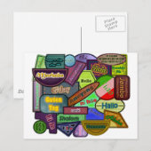 Hoi! Wereldwijd Briefkaart (Voorkant / Achterkant)