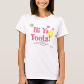 Hoi Ya Toots! roze T-shirt (Voorkant)