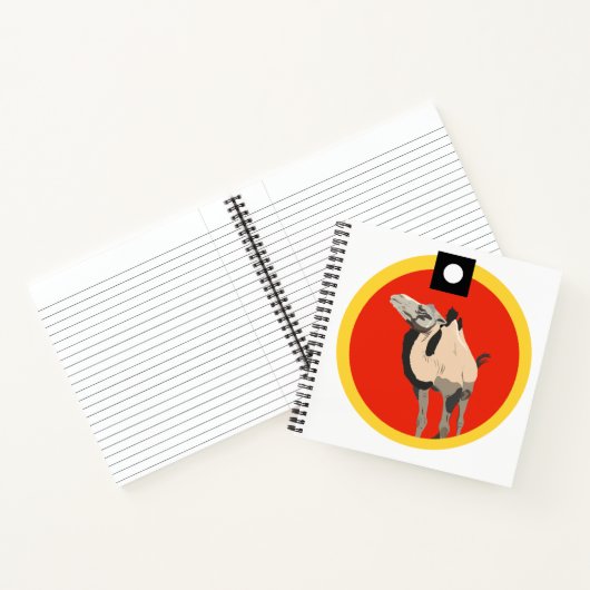 HoiHo de Camel Notitieboek (Binnen)