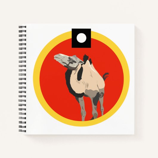 HoiHo de Camel Notitieboek (Voorkant)