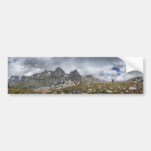 Hoiker onder de MInarets - Sierra Bumpersticker (Voorkant)