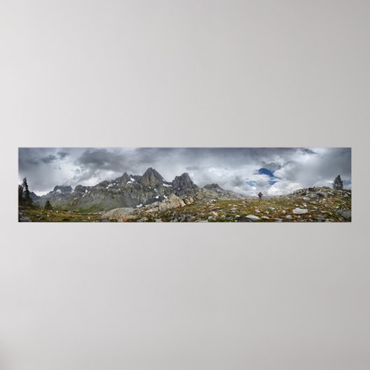 Hoiker onder de MInarets - Sierra Poster (Voorkant)