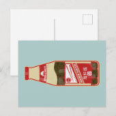 Hoisin Sauce Kantonese Voedsel Briefkaart (Voorkant / Achterkant)