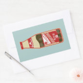 Hoisin Sauce Kantonese Voedsel Rechthoekige Sticker (Envelop)