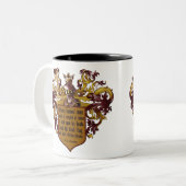 Hoist the Black Flag Mencken Quotation Tweekleurige Koffiemok (Voorkant links)