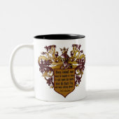 Hoist the Black Flag Mencken Quotation Tweekleurige Koffiemok (Links)