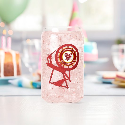 HOJ afgedrukt blik glas (Insitu (Verjaardag))