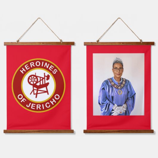 HOJ HANGING TAPESTRY HANGEND WANDKLEED (Dubbel)