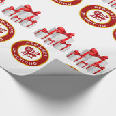 HOJ kerst Cadeaupapier (Hoek)