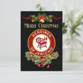 HOJ kerstkaart Aankondiging (Staand voorkant)