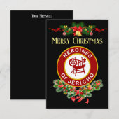 HOJ kerstkaart Aankondiging (Voorkant / Achterkant)