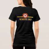 HOJ-leden Tri-Blend Shirt (Achterkant)