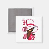 HOJ Magnet (Voorkant / Achterkant)