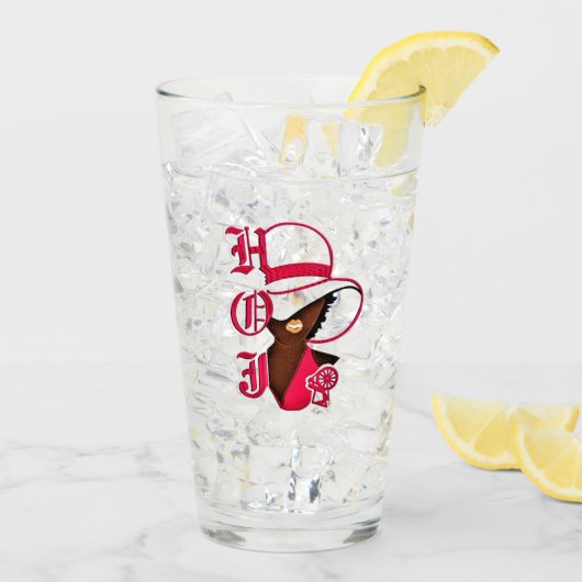 HOJ/OES Glass Glas (Achterkant ijs)