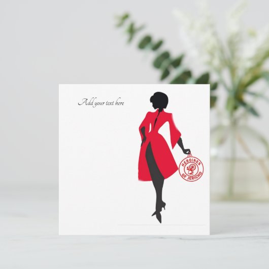 HOJ Plat Kaart (Staand voorkant)