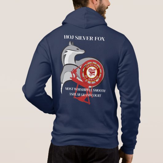 HOJ Silver Fox Hoodie (Achterkant)