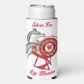 HOJ Silver Fox Life Member Seltzer Blikjeskoeler (Seltzer Achterkant)