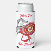 HOJ Silver Fox Life Member Seltzer Blikjeskoeler (Seltzer Voorkant)