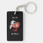 HOJ Silver Fox Life Member Sleutelhanger (achterkant)