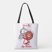 HOJ Silver Fox Life Member Tote Bag (Achterkant)