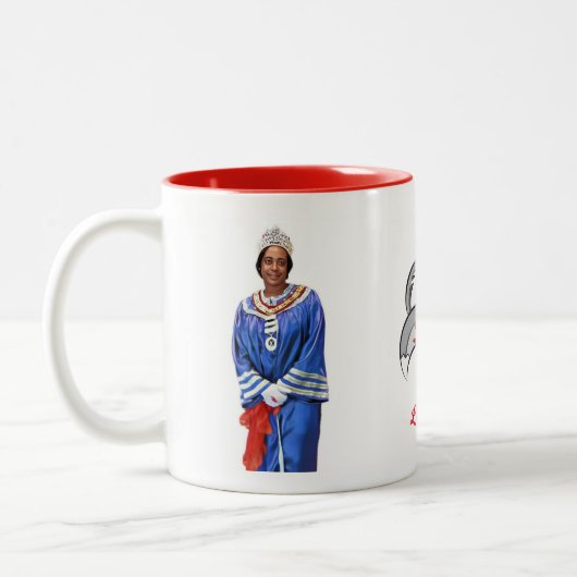 HOJ Silver Fox Tweekleurige Koffiemok (Links)