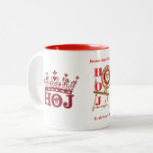 HOJ TWEEKLEURIGE KOFFIEMOK (Voorkant links)