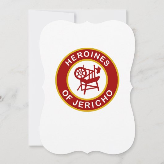 HOJ verjaardagsuitnodiging Kaart (Achterkant)