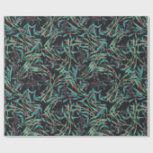 Hojas de acebo para envolver tus regalos cadeaupapier (Vlak)