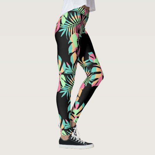Hojas de colores leggings (Rechts)