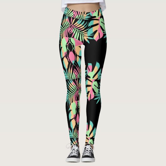 Hojas de colores leggings (Voorkant)