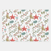 Hojas de papel navideño inpakpapier vel (Voorkant 3)