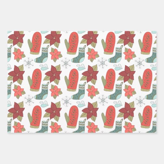 Hojas de papel navideño inpakpapier vel (Voorkant 2)